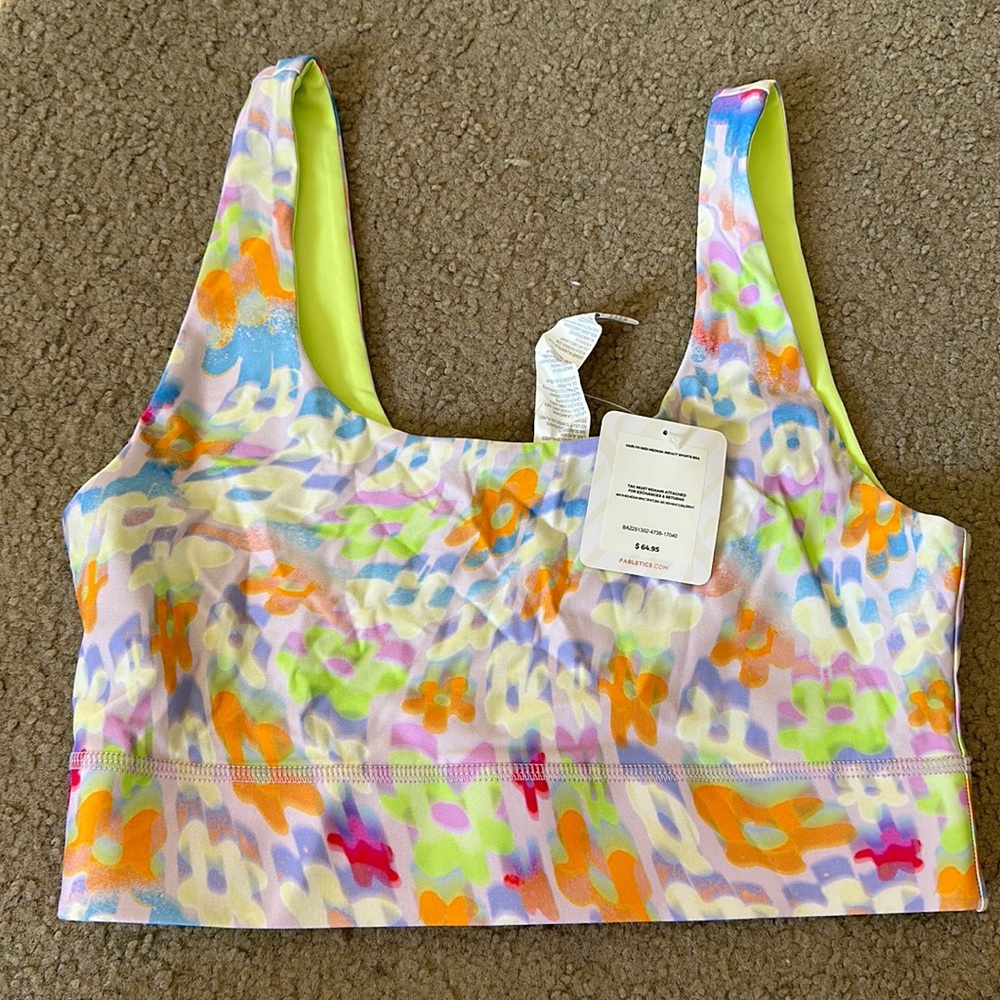 NWT Fabletics sports bra